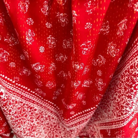 Tularosa Tops Tularosa Alexa Bandana Print Off The Shoulder Top Size M - Picture 7 of 7